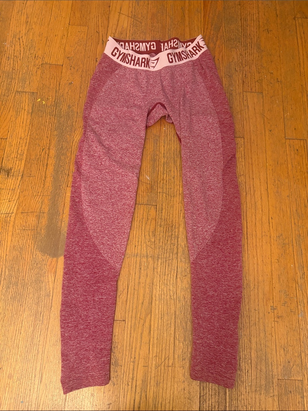 Gymshark Maroon Seamless Leggings